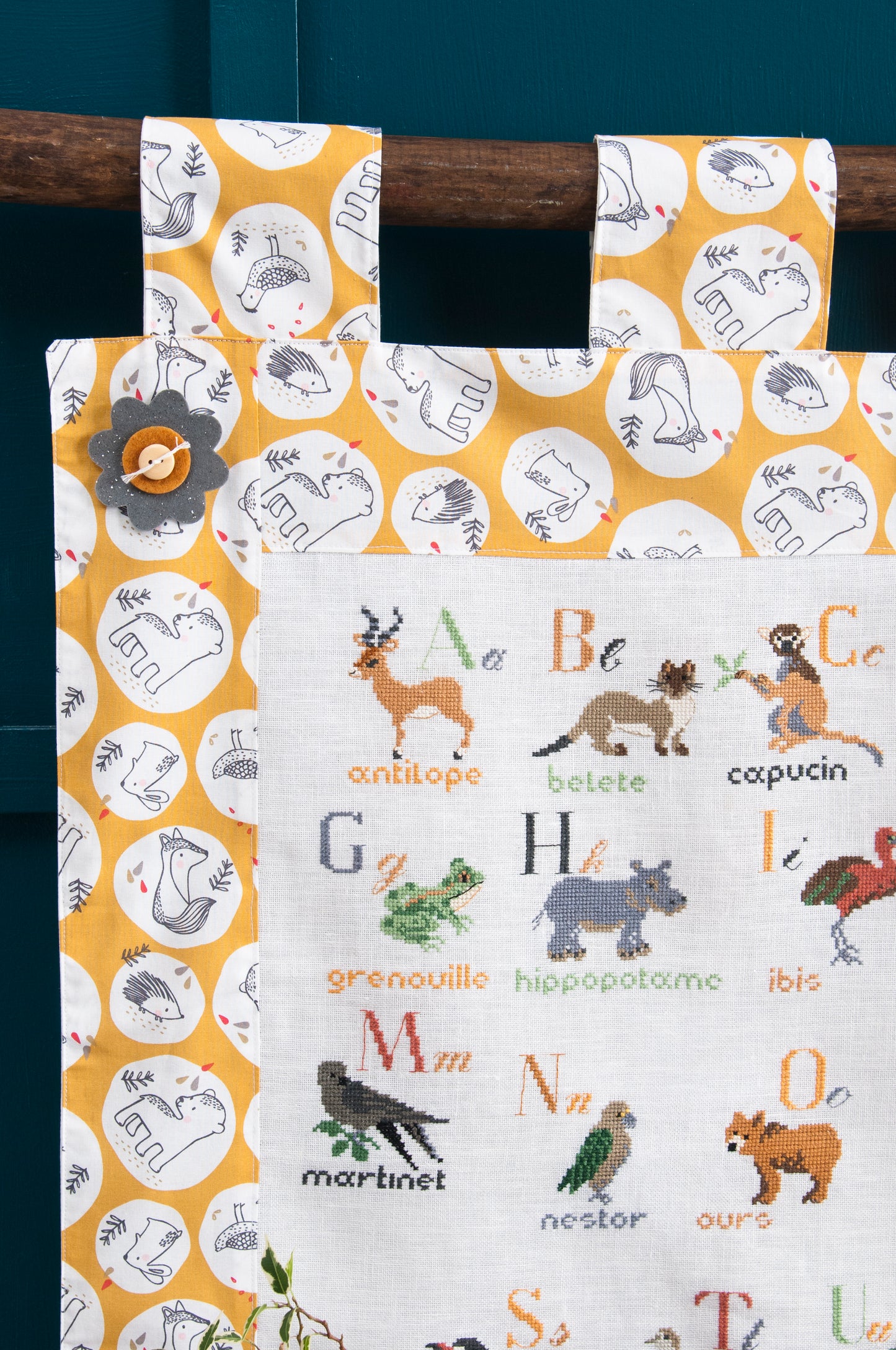 Chart: ABC Animals, Cross Stitch Pattern