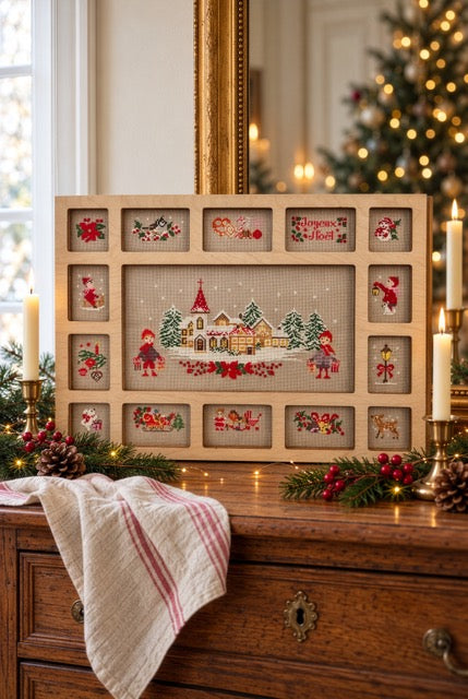 Grille inédite : Un Noël en casier