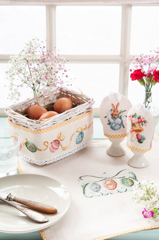 Grille : Des petites décorations de Pâques, Création Point de Croix