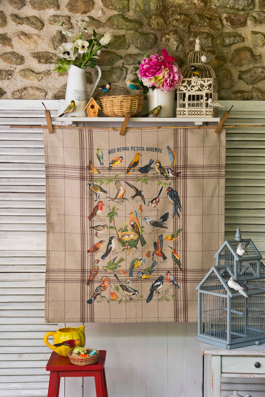 Grille : Le torchon aux oiseaux, Création Point de Croix